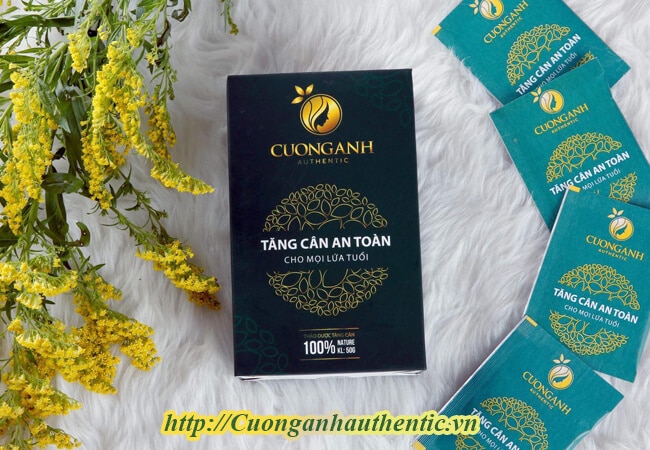 trà tăng cân cường anh authentic 100% thảo mộc