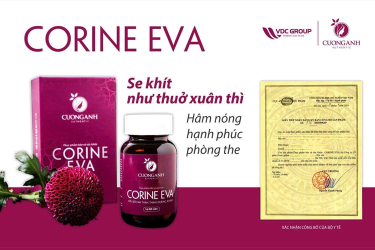 Corine Eva viên uống se khít âm đạo