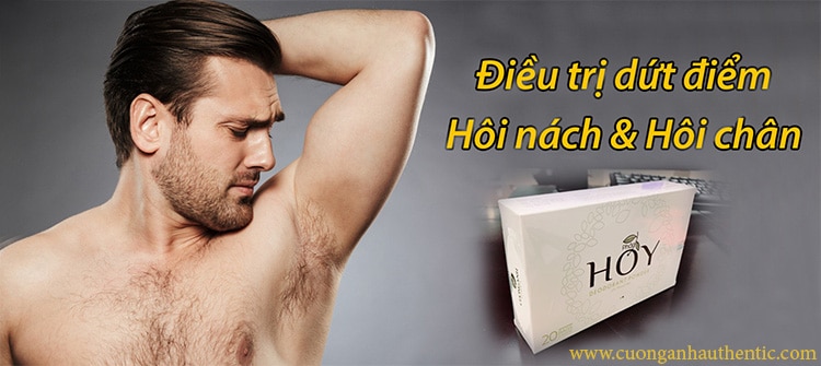 HOY Cường Anh - Điều trị dứt điểm hôi nách, hôi chân